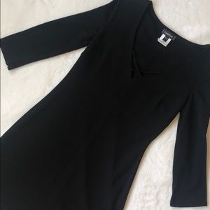 Bebe Y2K little black dress